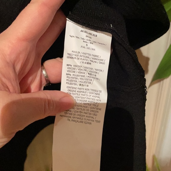 Sportmax janzir a line little black dress small - Picture 6 of 9